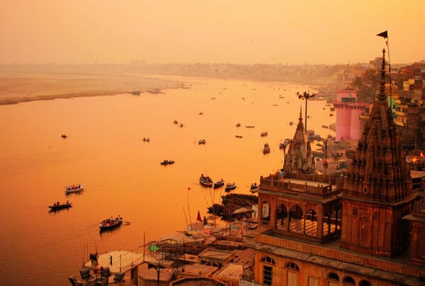 Varanasi at dusk